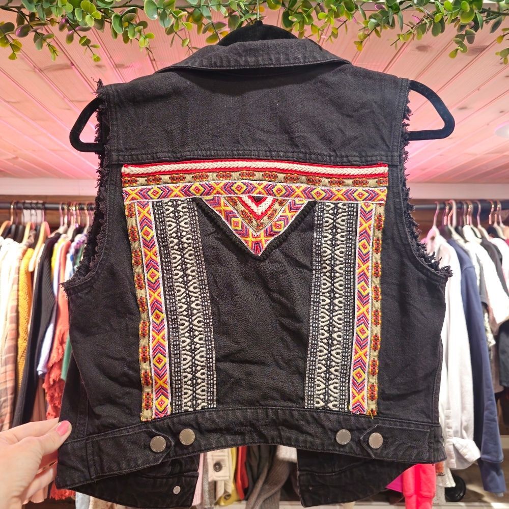 H&M Coachella Collab Denim Vest